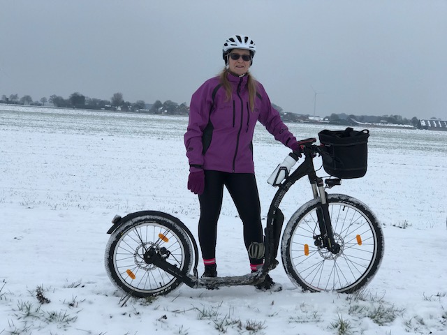 Kickbiken zur Winterzeit