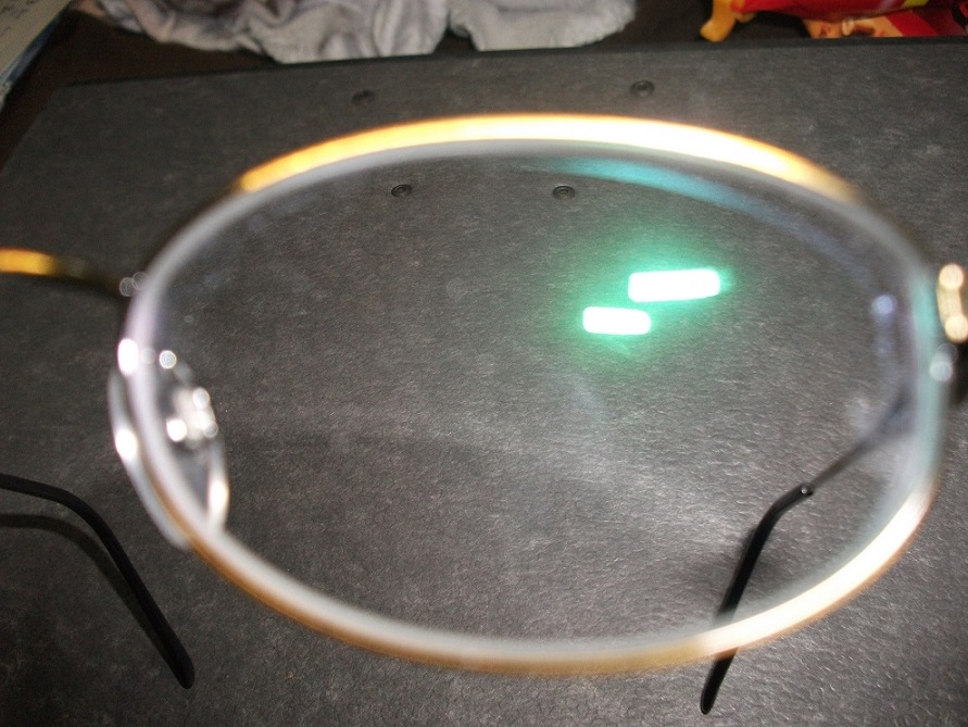 Neue Brille links